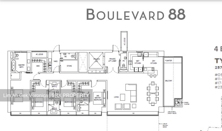 Boulevard 88 (D10), Apartment #199123372